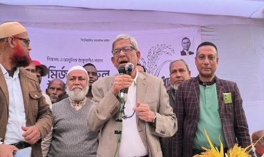 নৌকা না থাকলেও আমাদের একটি প্রতিপক্ষ দল রয়েছে সেটি হলো দাড়িপাল্লা-মির্জা ফখরুল