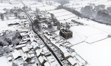 স্টর্ম পেদ্রোর দাপট: তুষার, বরফ ও বৃষ্টিতে কাঁপছে যুক্তরাজ্য