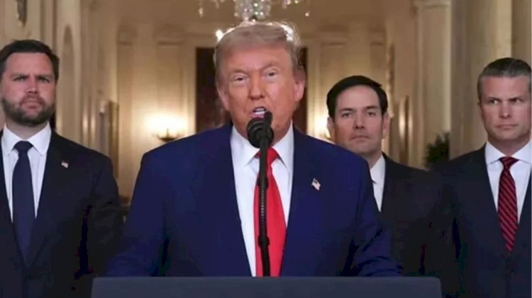 ট্রাম্পের দাবি: ইরান যুদ্ধ ‘শেষের পথে’, প্রাইমটাইম ভাষণে সংঘাতের পক্ষে সাফাই