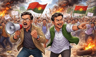 বিএনপির না ফিরলে হুশ, এনসিপি রাজপথে নেমে করবে টাশটুশ !