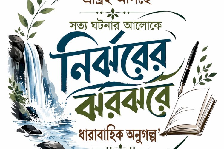 গল্পের ভেতর জীবনের গন্ধ—শুরু হচ্ছে “নির্ঝরের ঝরঝরে অনুগল্প”