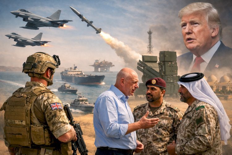 উপসাগরে ব্রিটিশ সেনা বাড়ছে, ট্রাম্পের চাপের মাঝেও ‘যুদ্ধে নয়, প্রতিরক্ষায়’ অবস্থান লন্ডনের