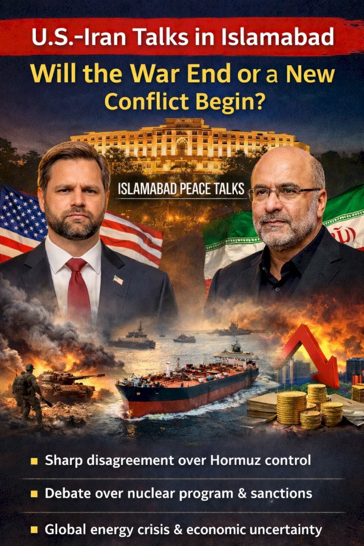 ইসলামাবাদে যুক্তরাষ্ট্র–ইরান বৈঠক চলছে: যুদ্ধ থামবে নাকি নতুন সংঘাতের সূচনা