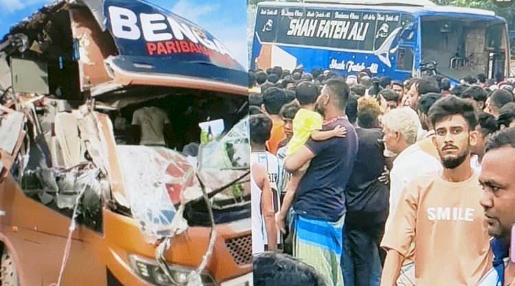 দিনের শুরুতেই সিলেট ও বগুড়ায় সড়ক দুর্ঘটনায় নিহত ১৬, আহত ৩৫-এর বেশি