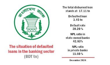 খেলাপি ঋণে বিশ্বসেরা বাংলাদেশ, ১০০ টাকার ঋণে ৩৩ টাকাই অনাদায়ী