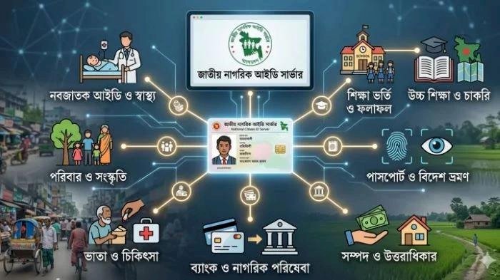জন্মের পরই মিলবে ‘এক-আইডি’, এক কার্ডেই স্বাস্থ্য-শিক্ষাসহ সরকারি সেবা