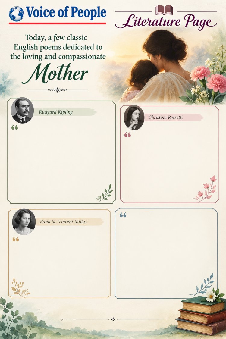 Voice of People Literary Page ।। A Collection of Classic Poems Dedicated to Mother